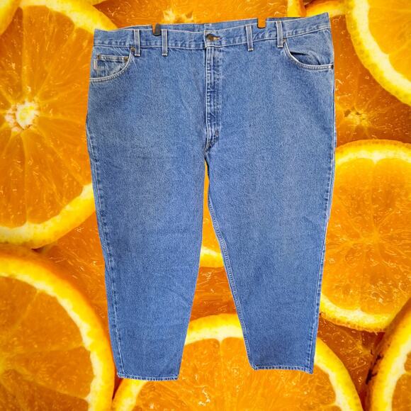 Carhartt Blue Straight Leg Jeans Size 50 x 32 - Picture 4 of 5